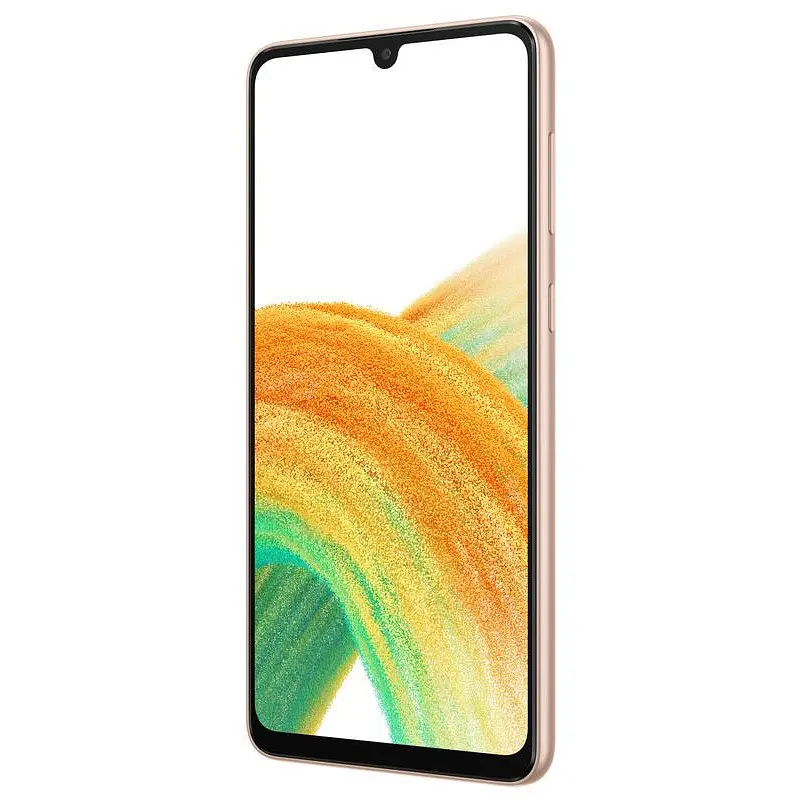 Смартфон Samsung Galaxy A33 5G 6/128Gb [SM-A336BZOG] Peach [69165] - фото 2