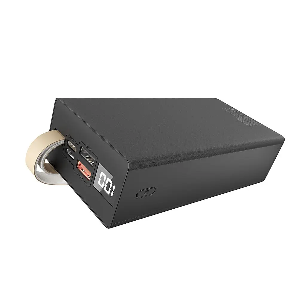 Універсальна мобільна батарея Ridea RP-D30L+ Phoenix30+ PD/QC 3.0 20W 30000 mAh Black (35091_3344933) - фото 5