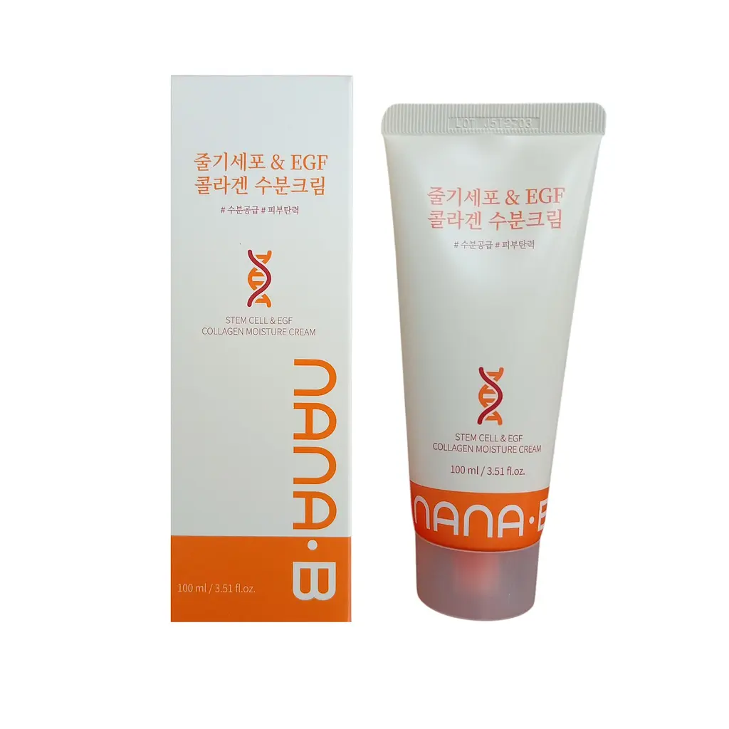 Крем-есенція Juno NANA-B для обличчя Stem Cell & EGF Collagen зволожуюча з колагеном та стовбуровими клітинами 100мл