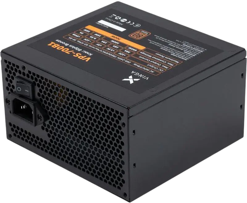 Блок живлення Vinga VPS B1 700W 80+ (VPS-700B1) - фото 2