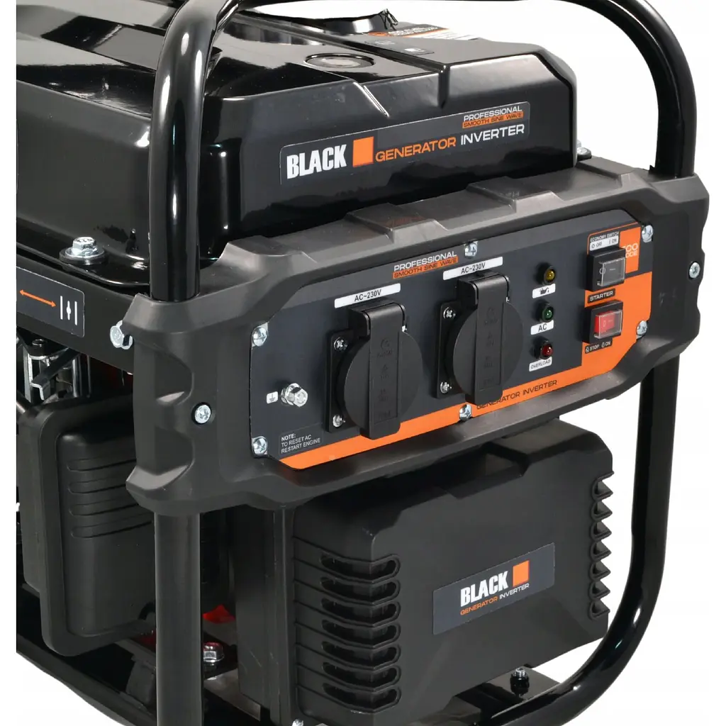 Інверторний бензиновий генератор Black 230V 2.7HP 2000W (13608) [160476] - фото 8