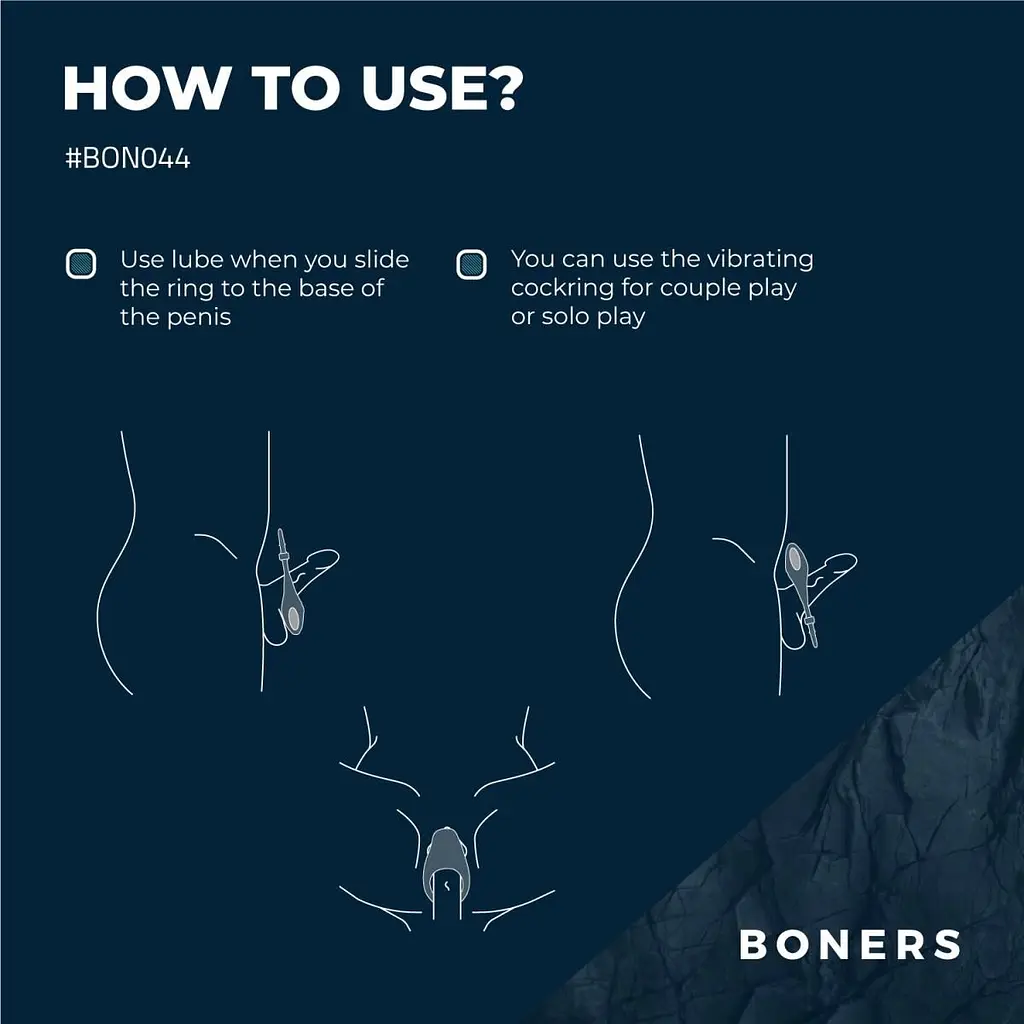 Ерекційне кільце Boners Adjustable Cockring - фото 11
