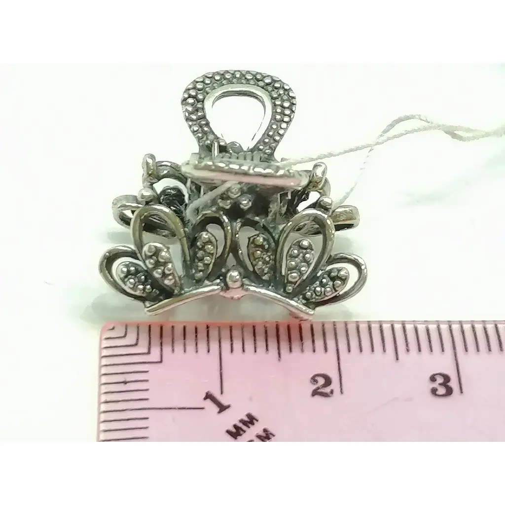 Срібна шпилька для волосся Ірій. 9306 - фото 4