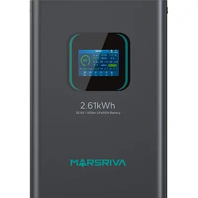 Батарея LiFePo4 Marsriva 25.6V 100Ah (MR-LFP24-100-WMD) - фото 2