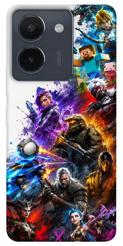 TPU чохол Demsky Gameverse для Vivo Y36