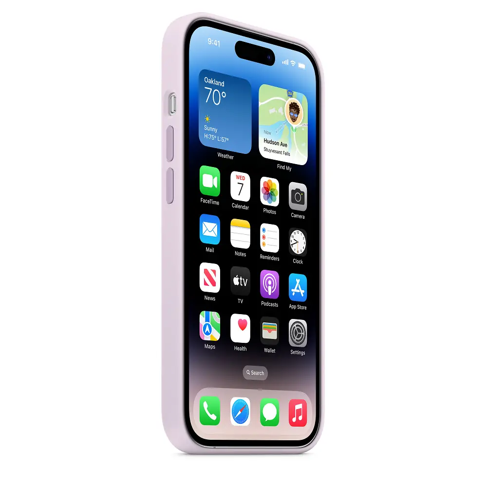 Чохол Silicone Case з MagSafe для Apple iPhone 14 Pro (Lilac) ААА [72712] - фото 2
