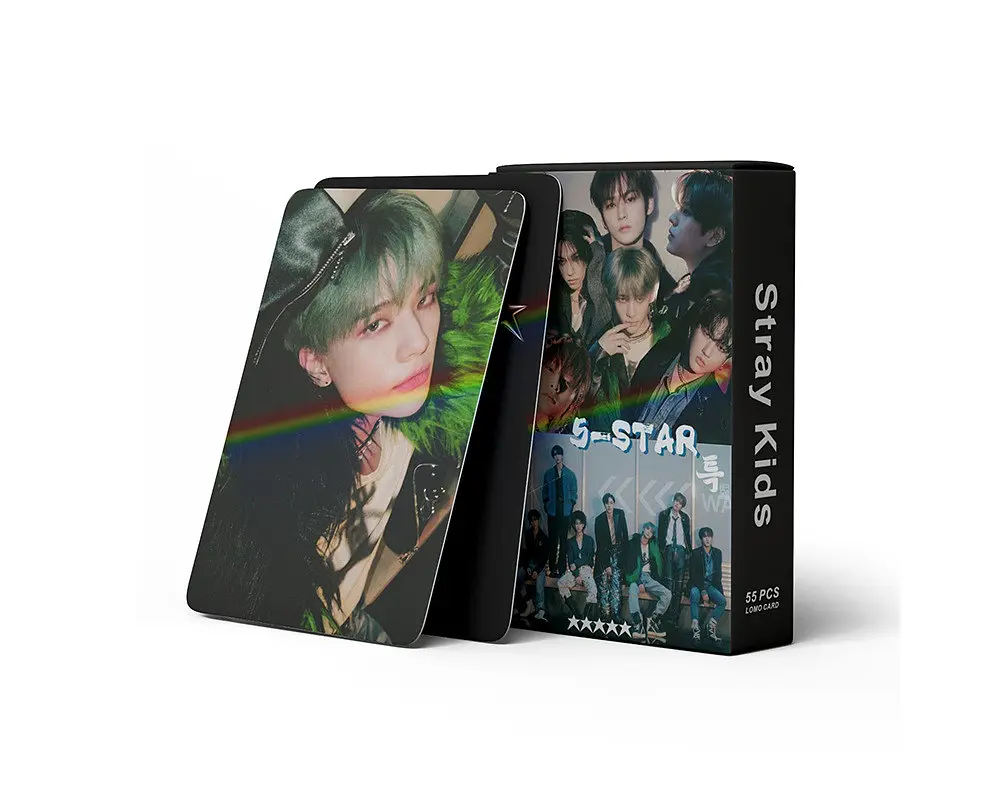 Ломо Карти Lomo Card China Stray Kids / SKZ Стрей Кідс голографічні СС C SK 33