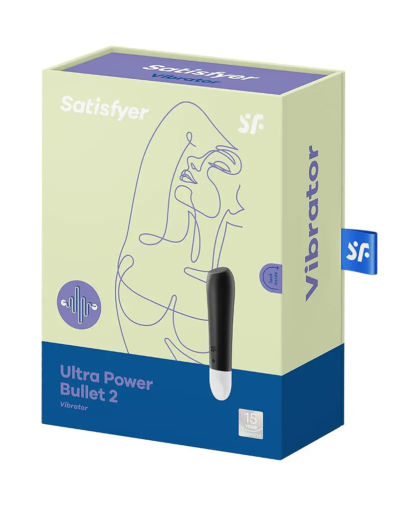 Вібропуля перезаряджаєма Satisfyer Ultra Power Bullet 2 Black - фото 6