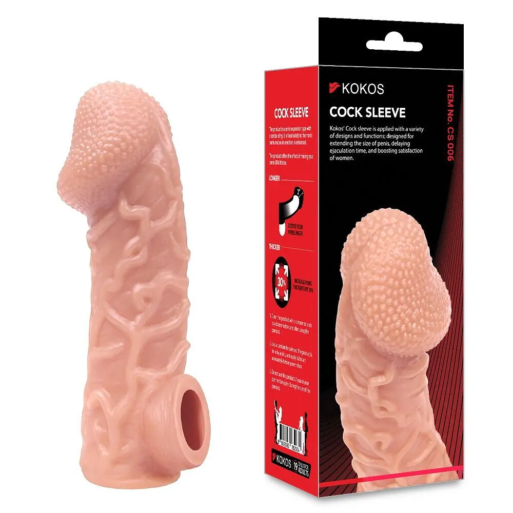 Насадка на член Kokos Cock Sleeve CS 006, L - фото 7