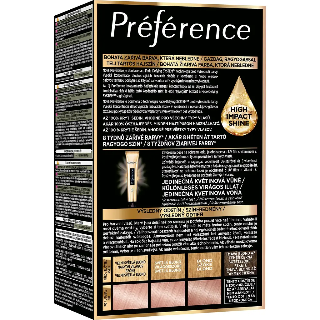 Стійка фарба для волосся L'Oreal Paris Preference 9.23 Santa Monica Light Rose Gold 174 мл - фото 2