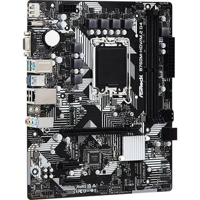 Материнська плата ASRock B760M-HDV/M.2 D4 Socket 1700 - фото 4