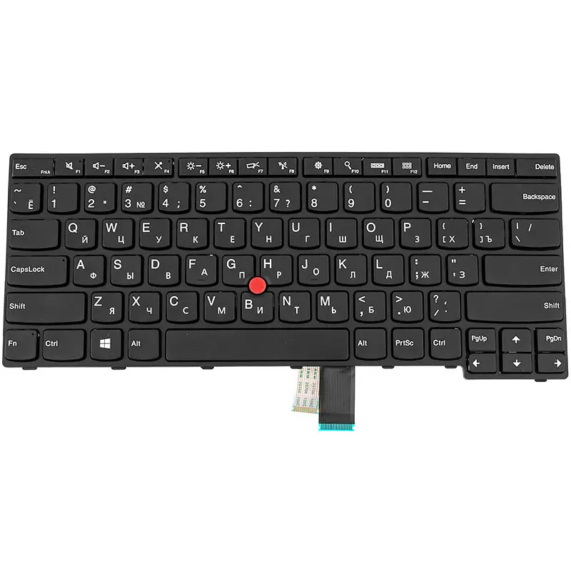 Клавіатура для ноутбука LENOVO (ThinkPad: E450, E450c, E455 series) rus, black - фото 2
