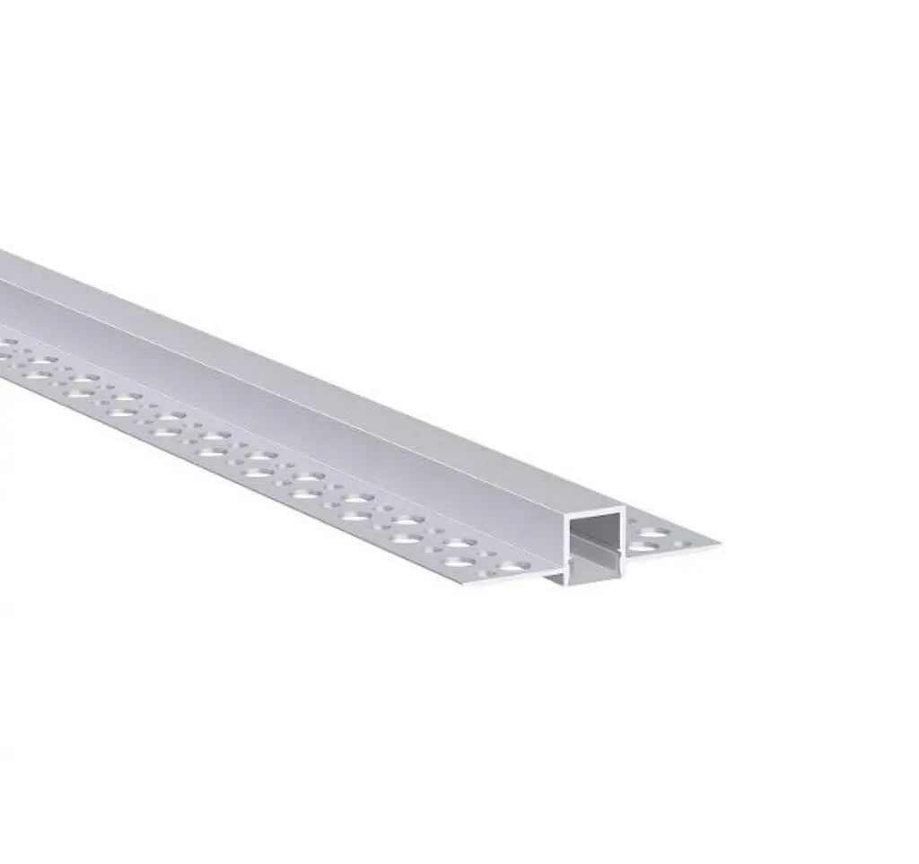 LED профіль під шпаклівку. Розсіювач PC морозний в комплекті. 3м KLOODI KLP1010TR 3 - фото 5