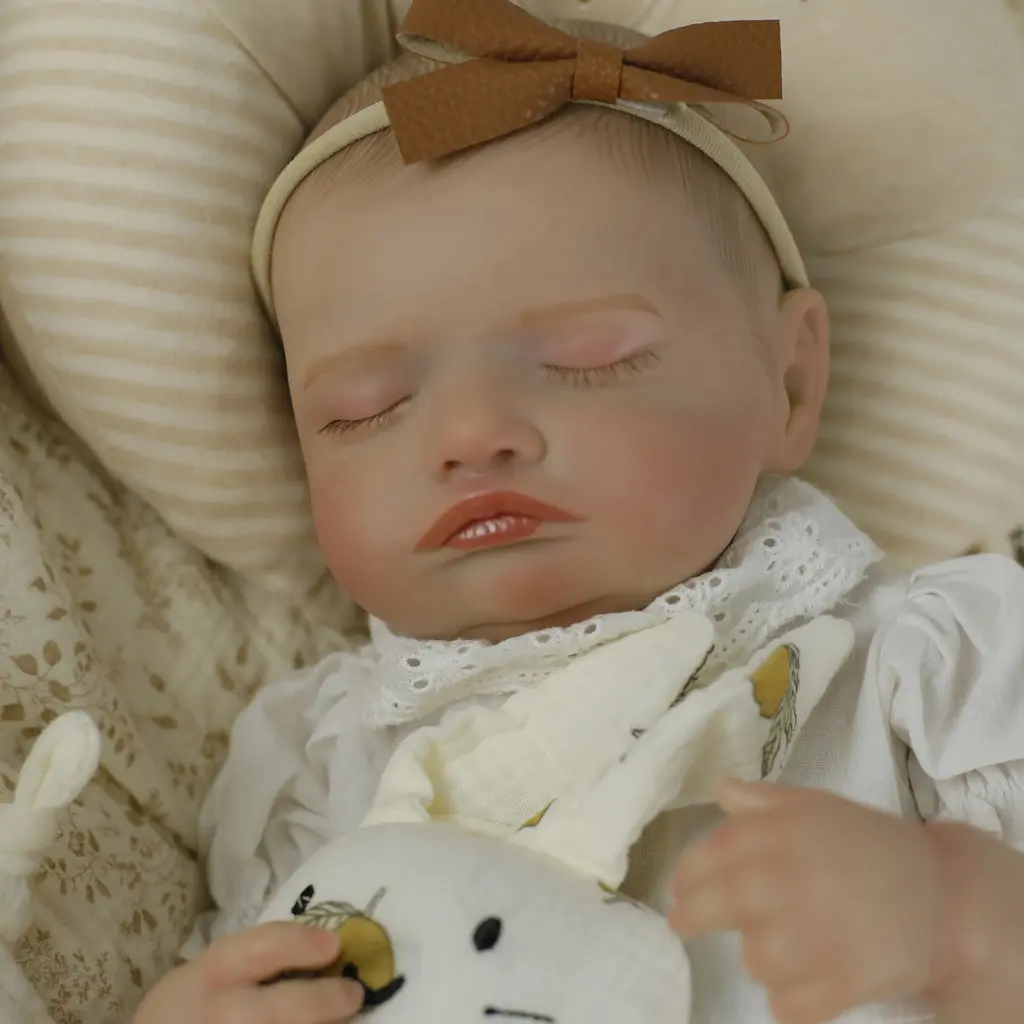 Колекційна силіконова лялька реборн reborn новонароджена дівчинка пупс немовля троянди Reborn Dolls det0018892 - фото 3