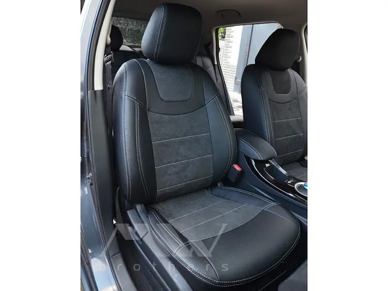 Авточохли модельні MW Brothers для Nissan Leaf c 2010 - фото 5