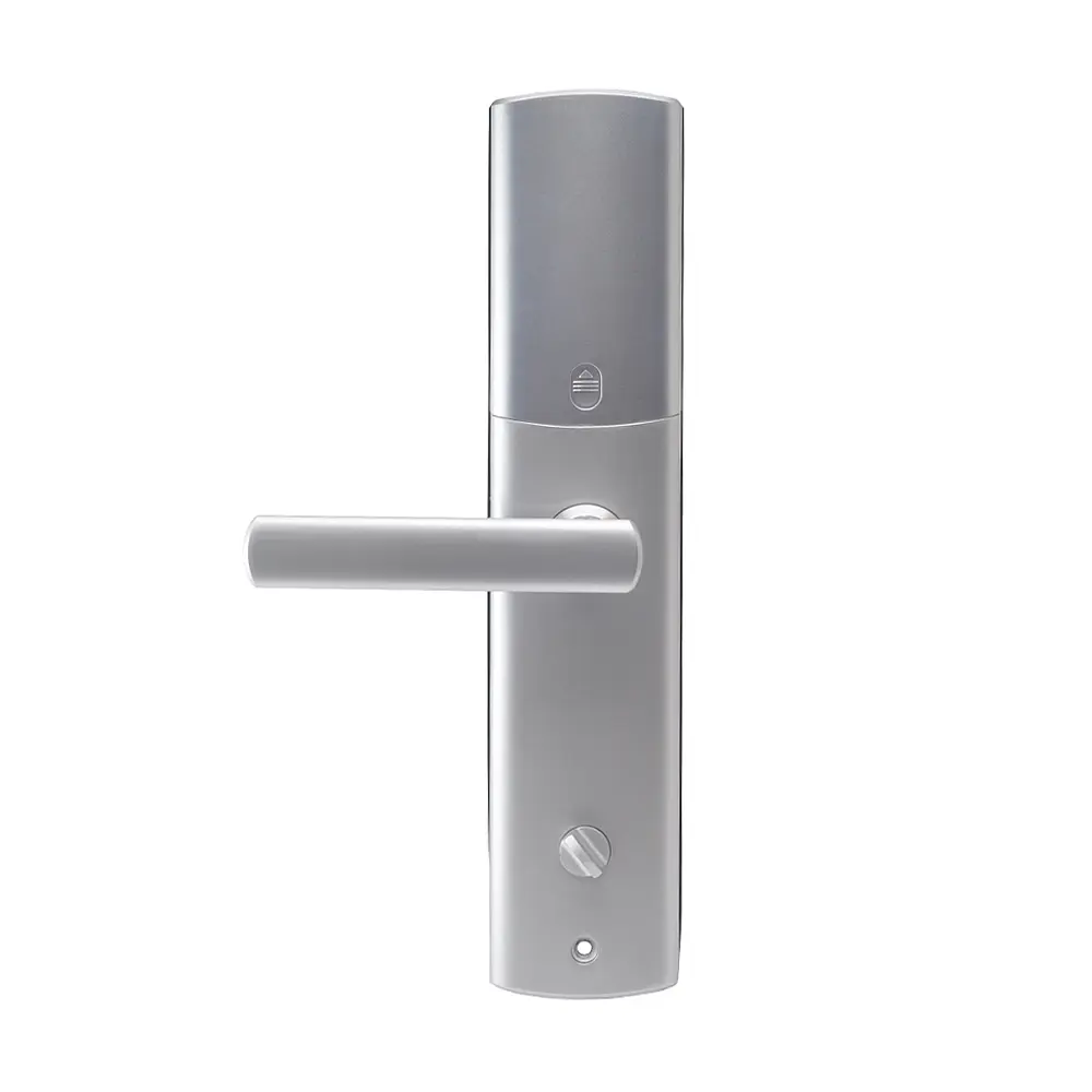 Замок біометричний автономний Trinix TRL-5111BTF Silver Right з Bluetooth, зчитувачем відбитків пальців і карт Mifare (65-00037) - фото 4
