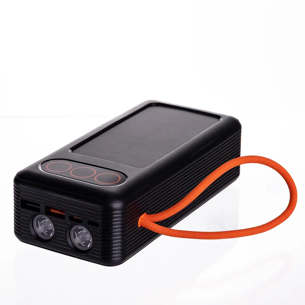 Повербанк с быстрой зарядкой и 3 шнурами 30000 mAh портативное зарядное устройство для зарядки powerbank для телефона ZoroxHP-N56 - фото 6
