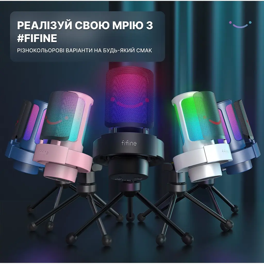 Мікрофон Fifine USB (A8W) - фото 4