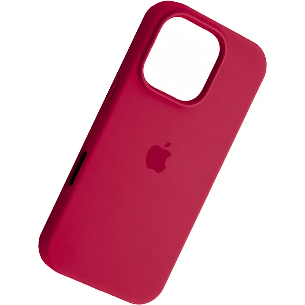 Чохол Silicone Case для Apple iPhone 16 Pro Rose Red AA [115016] - фото 3
