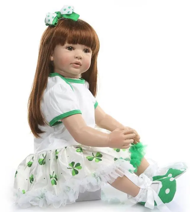 Силіконова колекційна лялька реборн reborn дівчина ніка Reborn Dolls det0018827 - фото 2