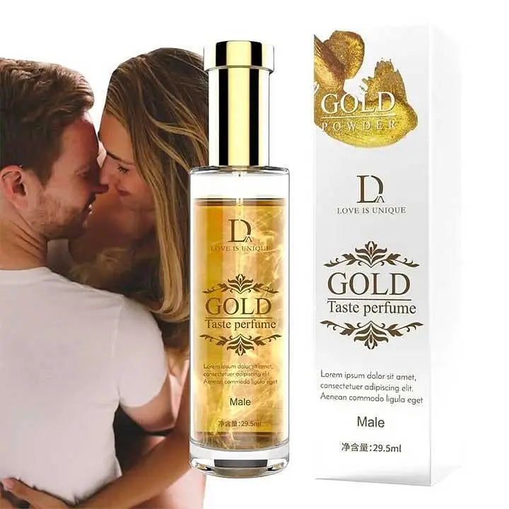 Мужские духи'Gold Powder'с феромонами и золотым порошком 29.5 мл K000822  - фото 3