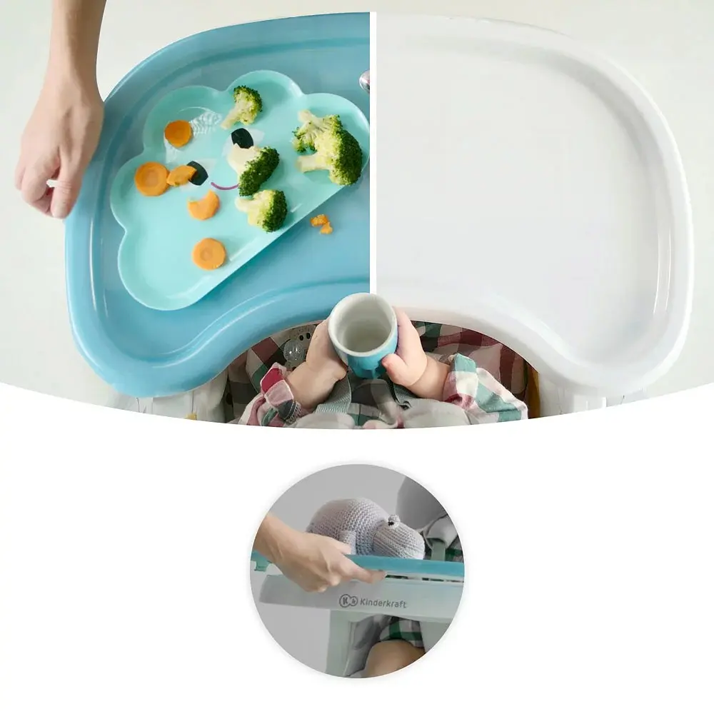 Стульчик для кормления Kinderkraft Yummy Gray (5902533906284) - фото 15