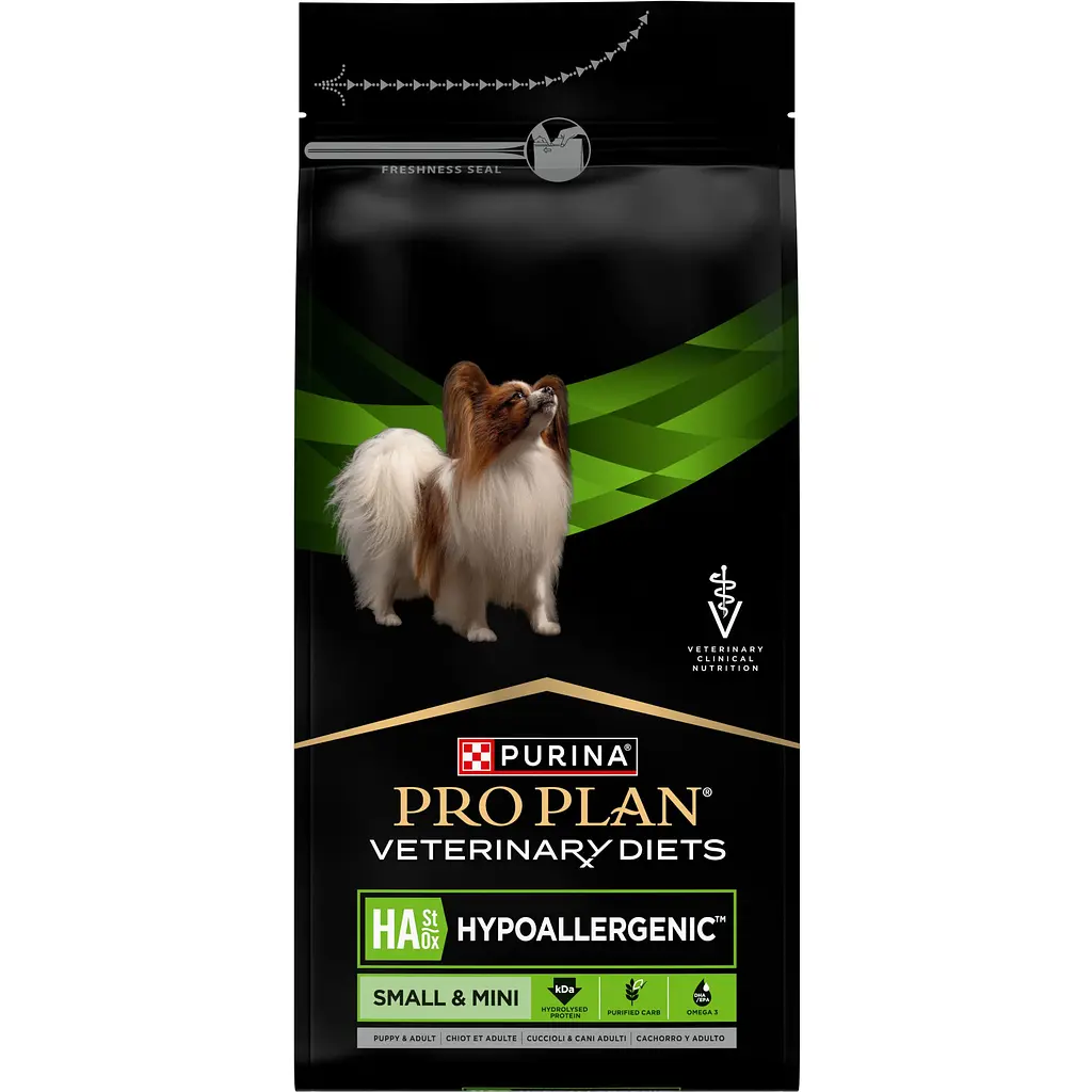Сухий корм дієтичний Purina Pro Plan Veterinary Diets HA St/Ox Hypoallergenic Small & Mini для цуценят та дорослих собак малих порід 1.4 кг - фото 2