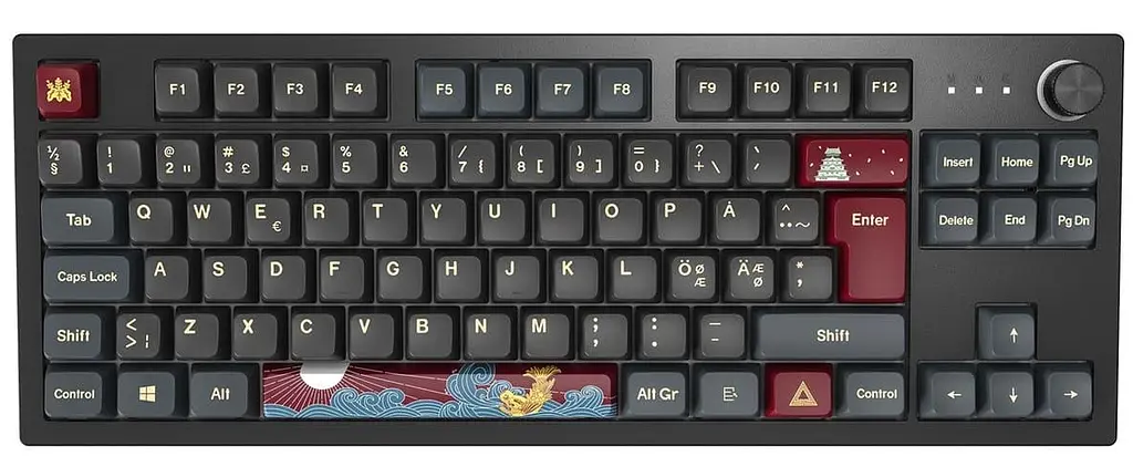 Клавиатура MONTECH MKey TKL Red Switch Darkness (MK87DR) - фото 2