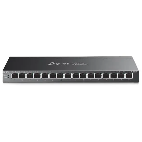 Настільний комутатор, TL-SG116P TP-LINK - фото 2