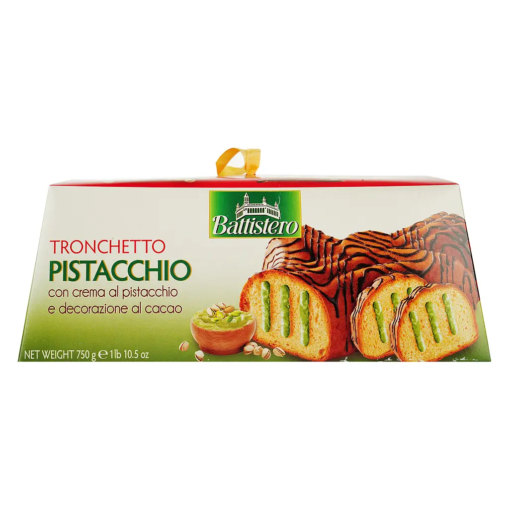 Рулет Battistero Tronchetto з фісташковим кремом 750 г - фото 2