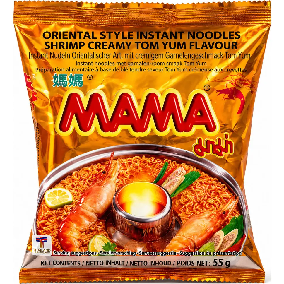 Локшина швидкого приготування Mama Вершковий Том Ям 55г