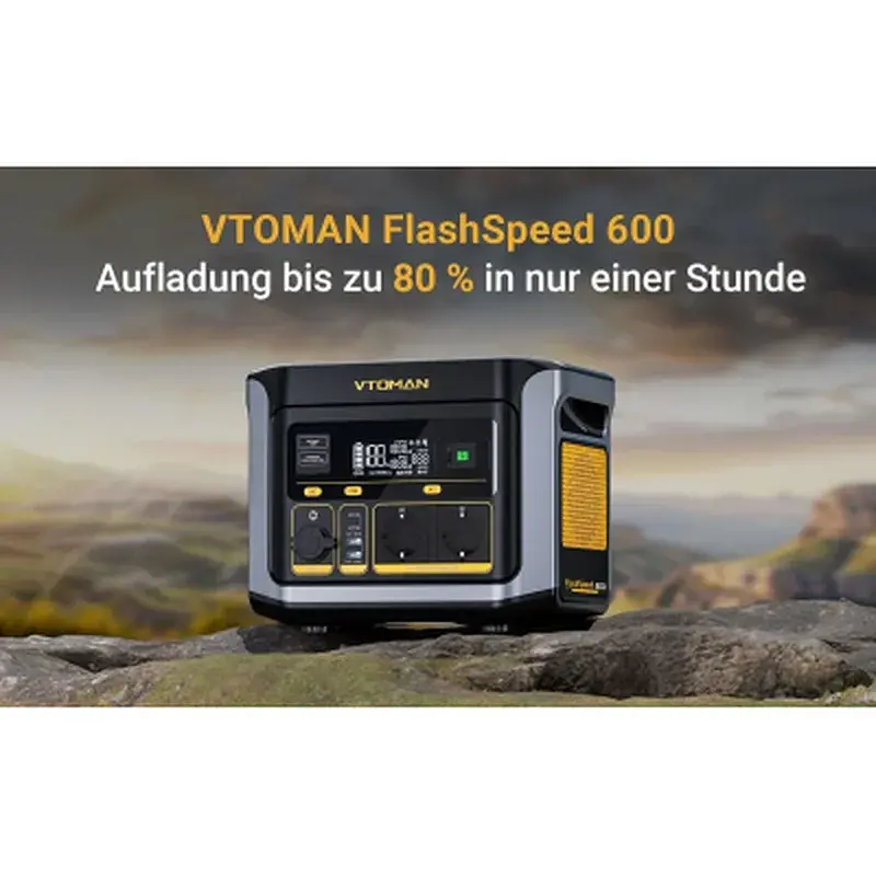 Зарядна станція Vtoman FlashSpeed 600 499Wh (FlashSpeed 600) - фото 4