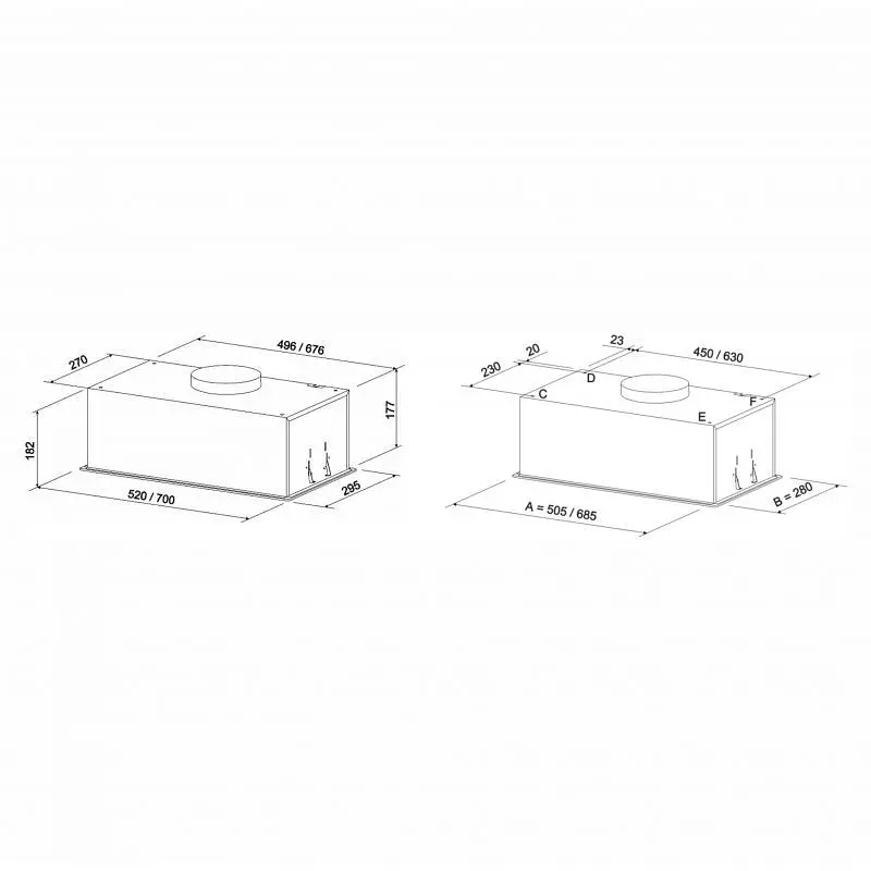Витяжка ELEYUS GEMINI 700LED 52 BL - фото 14