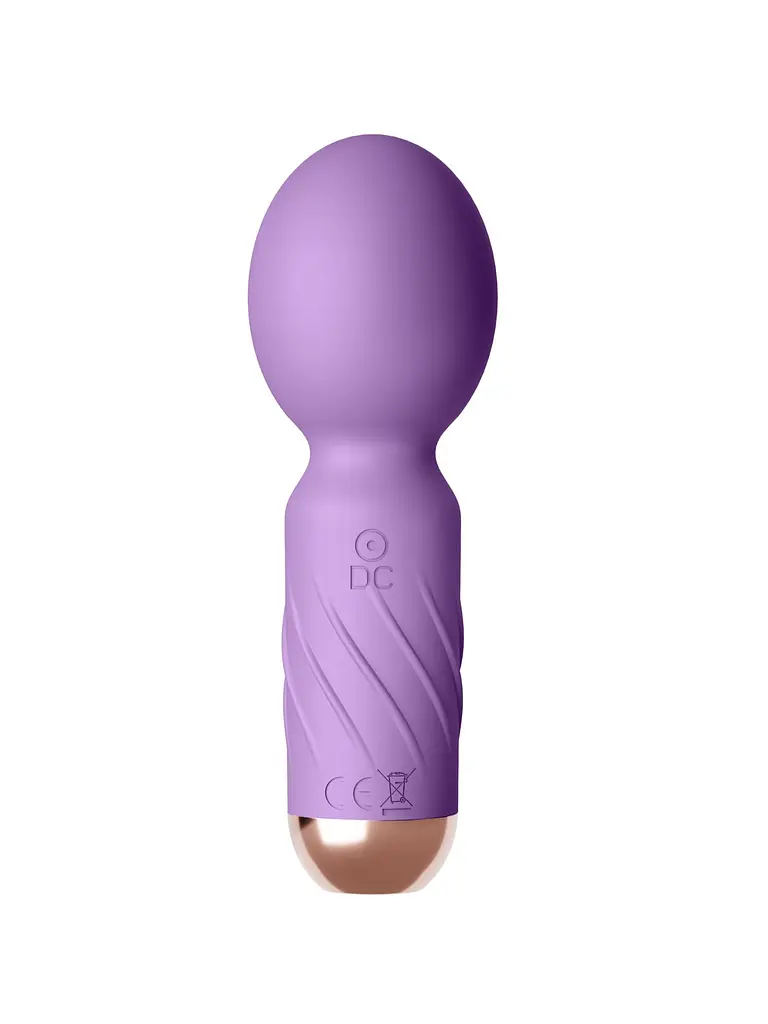 Міні вібромасажер - Cute Mini Wand Purple - фото 3