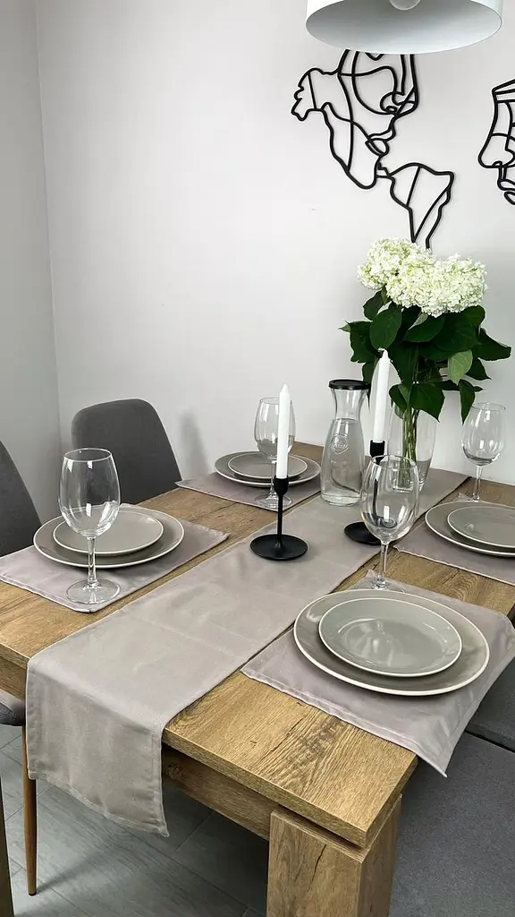 Комплект Дорожка водоотталкивающая Капучино однотон 200х40 см 4 шт. - фото 5