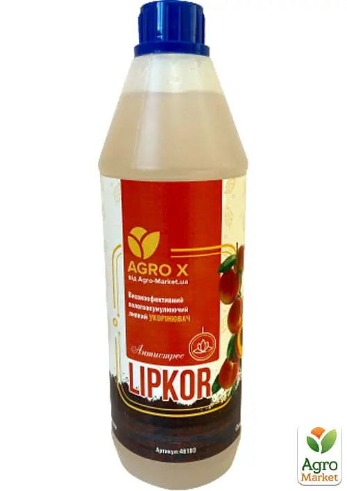 Липкий укоренитель нового поколения Agro-x Lipkor Антистресс Липкор 1 л (48193) - фото 2