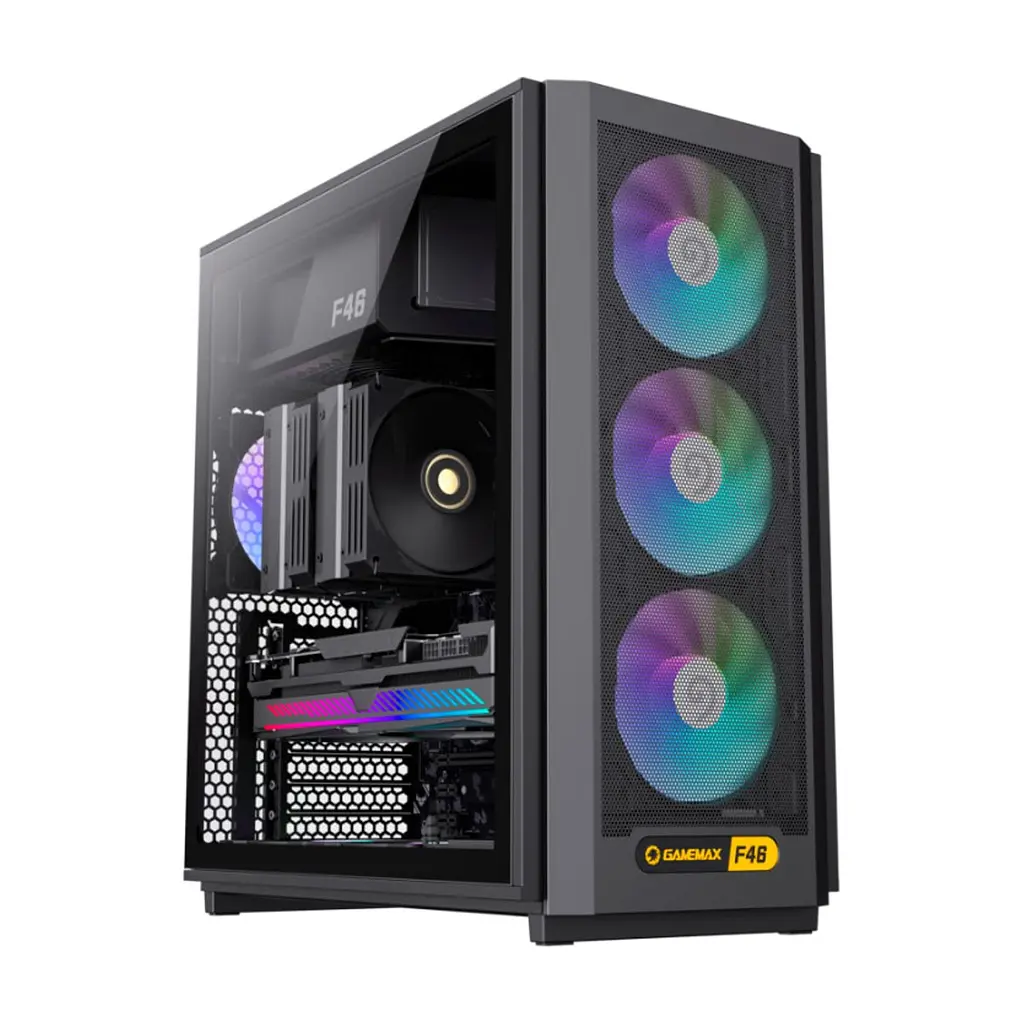 Корпус для ПК Gamemax F46 BK - фото 10