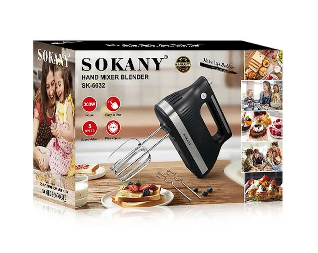Міксер Sokany SK-6632 - фото 9