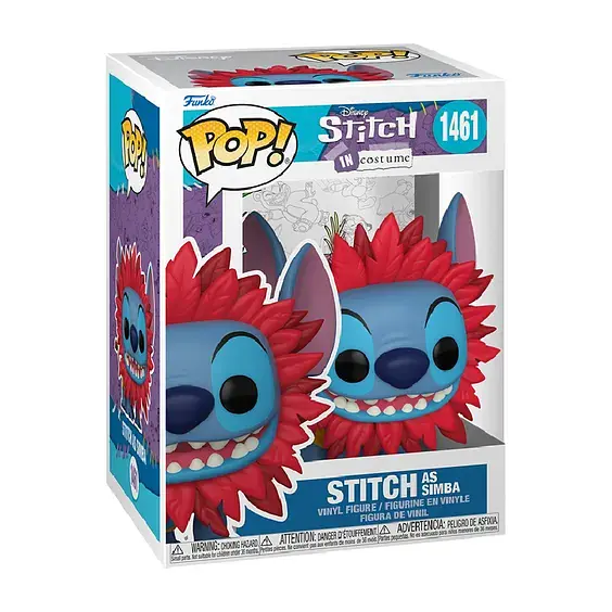 Фігурка Funko Pop Ліло і Стіч Стіч Lilo and Stitch Stitch 10 см FP LS S 1461 - фото 3