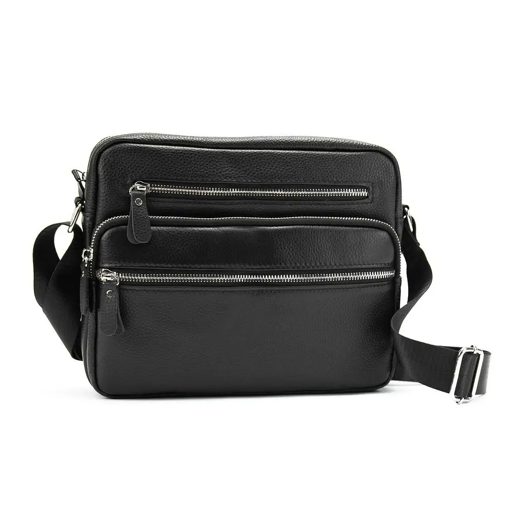 Чоловіча шкіряна сумка через плече Tiding Bag M56-9988A - фото 5