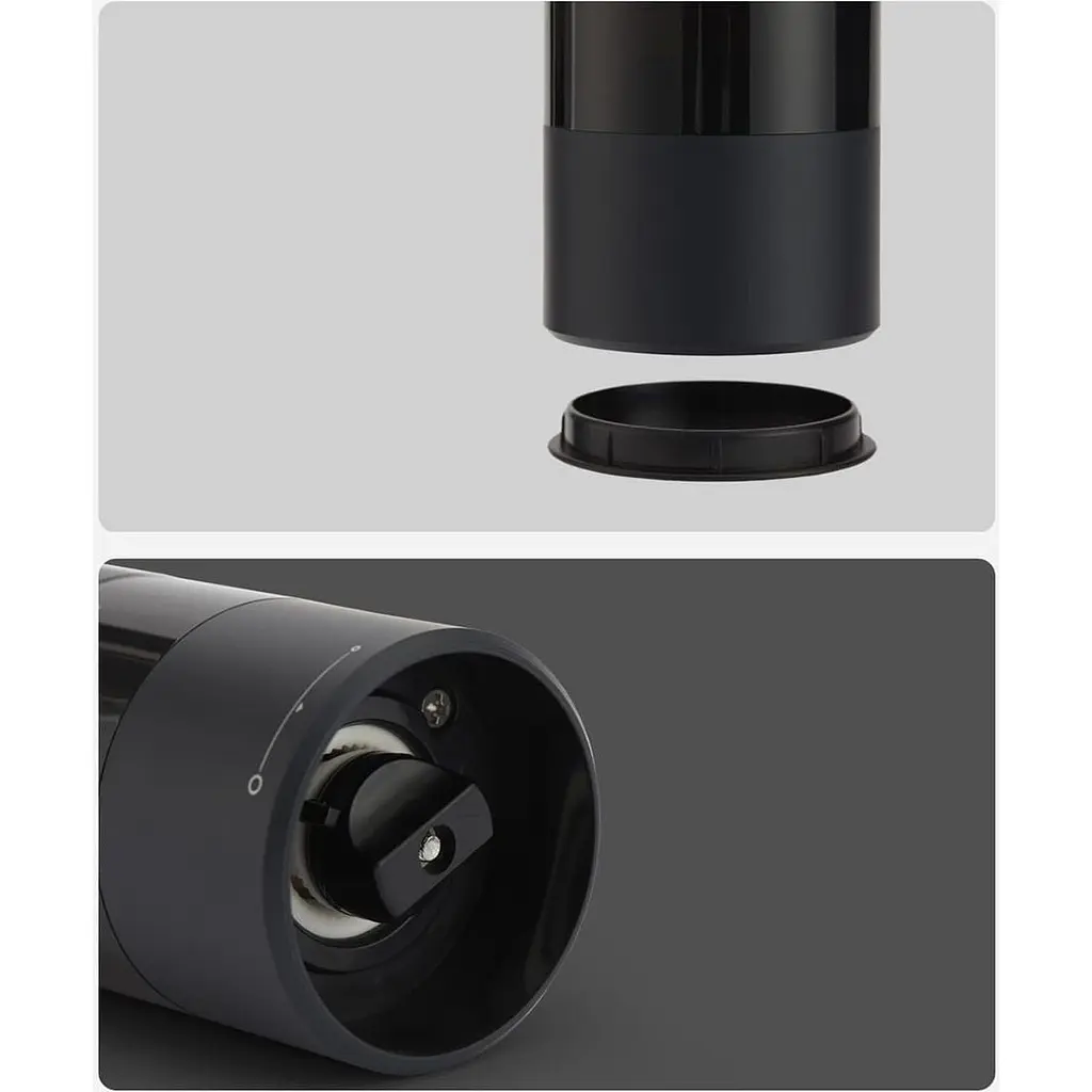 Подрібнювач солі та перцю HuoHou Electric Grinder Charging Type HU0200 Black [139100] - фото 2