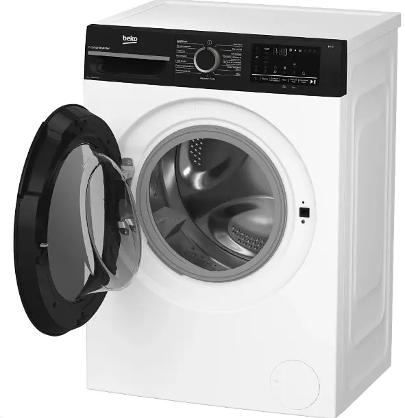 Пральна машина Beko BM3WFU46215WPBB2 (6 кг, інвертор, чорн. люк) - фото 2