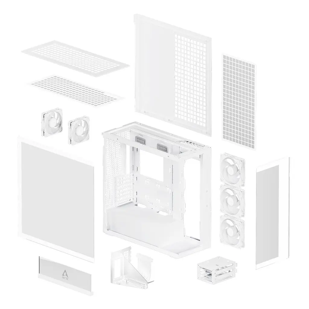 Корпус EATX W/O PSU XTENDERVG W ACPCC00017A ARCTIC - фото 8
