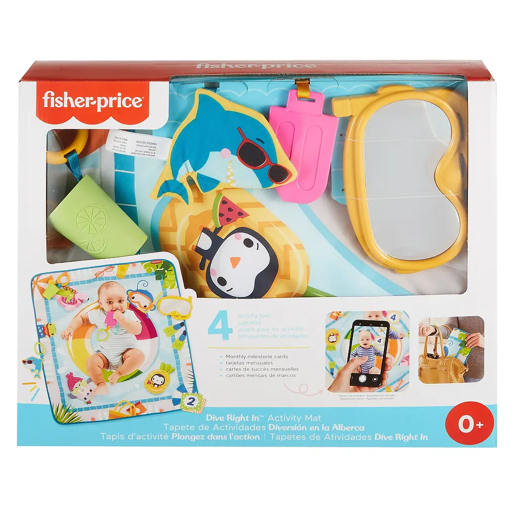 Розвиваючий килимок Fisher-Price Морські пригоди (GRR44) - фото 4