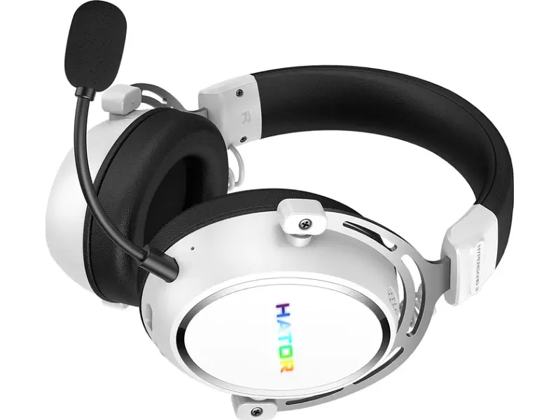 Наушники с микрофоном Hator Hypergang 3 Wireless White (ESH56) - фото 7