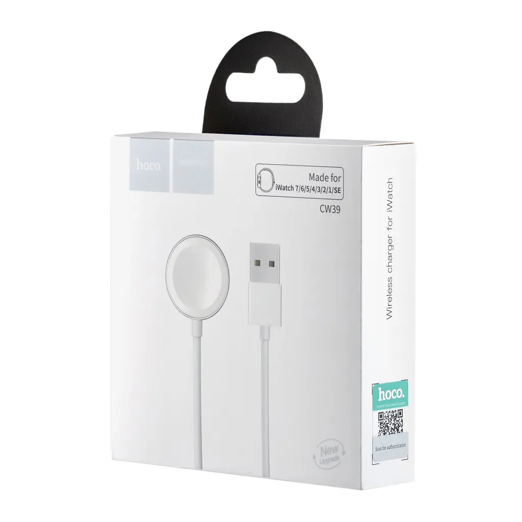 БЗП Hoco CW39 Wireless charger for iWatch White - фото 2