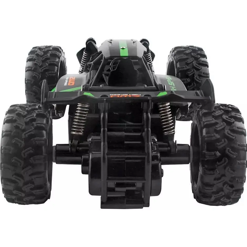 Машинка на радіокеруванні HOTDEER Off-Roader Black/Green [97474] - фото 3