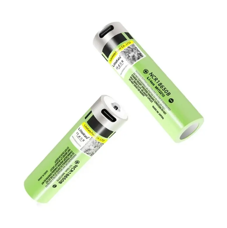 Акумуляторна батарея LiitoKala Lii-34B-USB 18650 3.7V 3400mAh з зарядкою від Type-C - фото 2