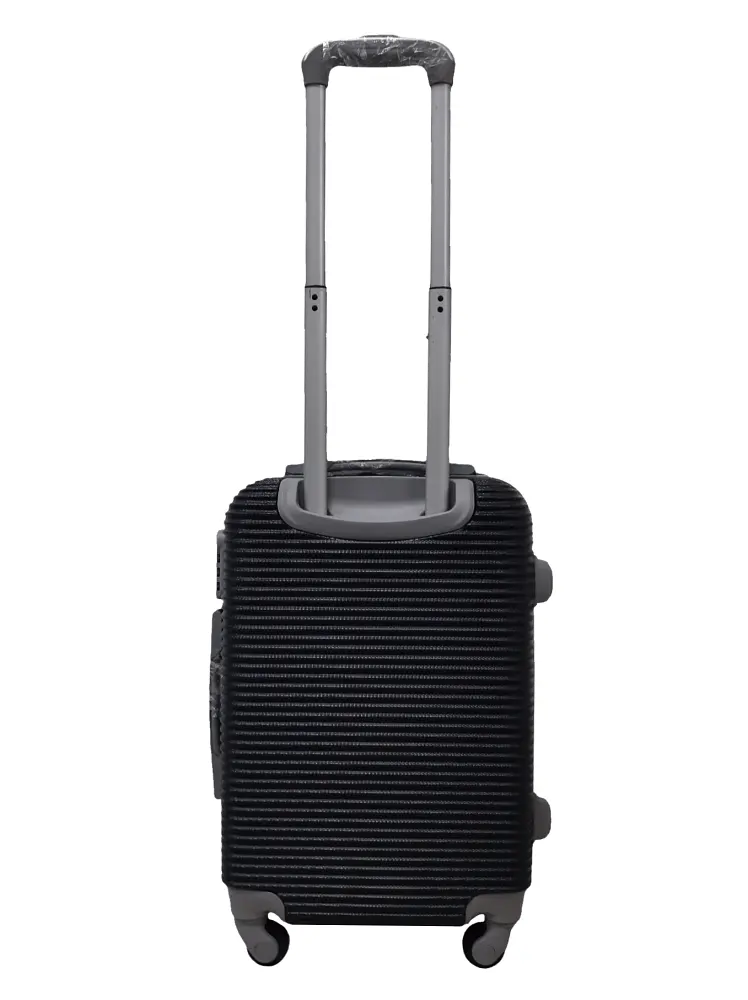 Валіза маленька S ABS-пластик Milano bag 004 56,5×39×24см 40л Чорний - фото 3