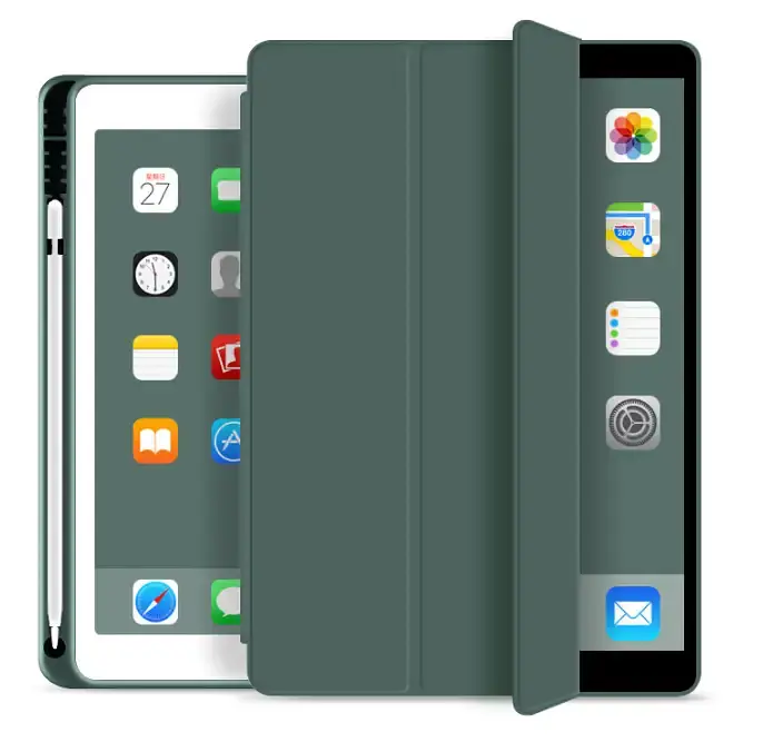 Чохол-книжка Smart Leather Case для iPad Pro 11" 2020-2022 [Dark Green] AAA [76219] - фото 3